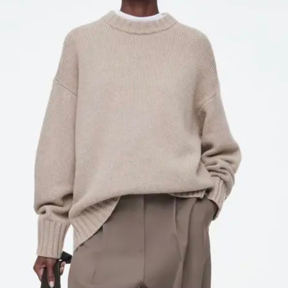 COS Chunky Pure Cashmere Sweater